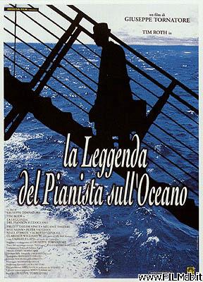 Cartel de la pelicula La leyenda del pianista en el océano