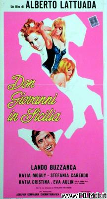 poster Affiche de film Don Giovanni in Sicilia