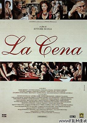 poster Cartel de la pelicula la cena