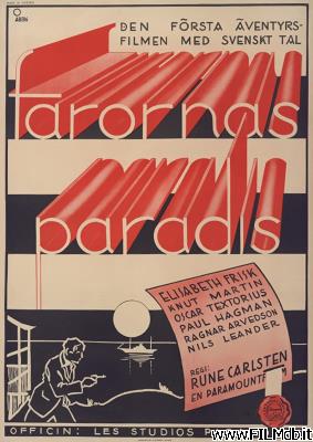 Affiche de film Farornas paradis