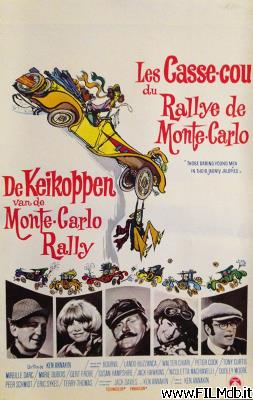 Cartel de la pelicula El rally de Montecarlo y toda su zarabanda de antaño