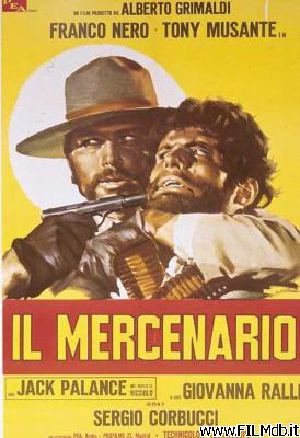 Affiche de film il mercenario