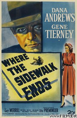 Poster of movie Where the Sidewalk Ends