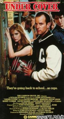 poster Locandina del film agente hauser, non entrate in quella scuola