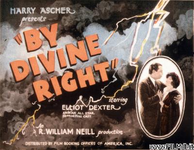 poster Locandina del film per diritto divino