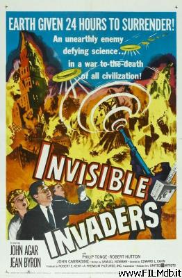 Poster of movie invisible invaders