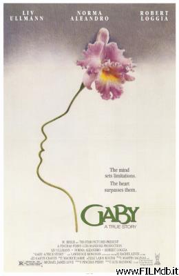 Poster of movie gaby, a true story