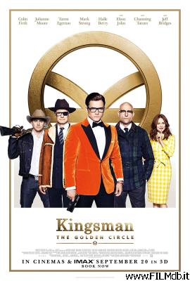 Locandina del film Kingsman: Il cerchio d'oro