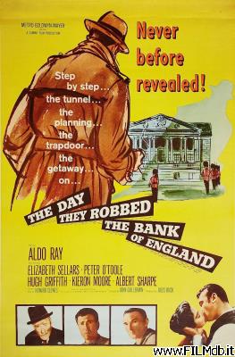 Affiche de film Le Jour où l'on dévalisa la Banque d'Angleterre