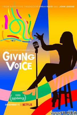 Cartel de la pelicula Giving voice: Voces afroamericanas en Broadway