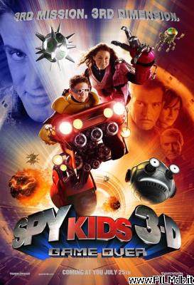 Poster of movie spy kids 3-d: game over