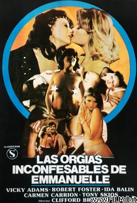 Affiche de film Las orgías inconfesables de Emmanuelle