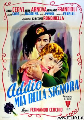 poster Locandina del film Addio mia bella signora