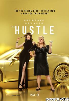 Poster of movie the hustle
