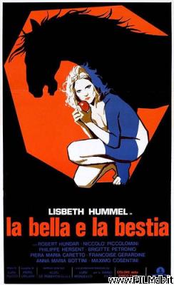 Affiche de film la bella e la bestia