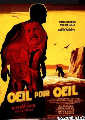 poster Affiche de film Oeil pour oeil