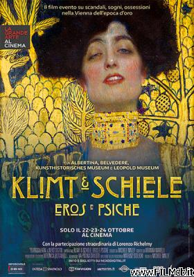 poster Affiche de film klimt and schiele. eros e psiche