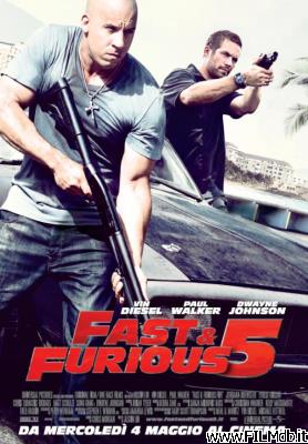 Affiche de film fast and furious 5