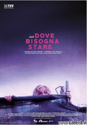 Affiche de film Dove bisogna stare