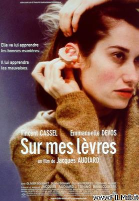 Affiche de film sur mes lèvres