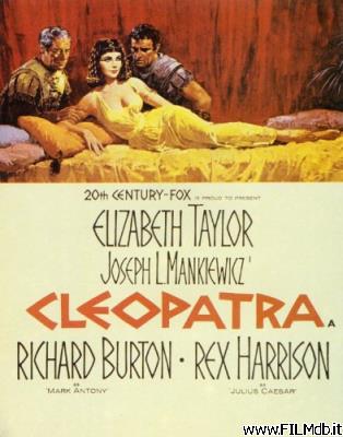 Affiche de film cleopatra