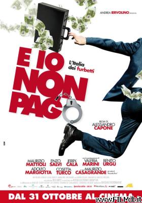 poster Cartel de la pelicula e io non pago - l'italia dei furbetti