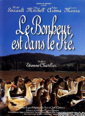 Affiche de film le bonheur est dans le prè