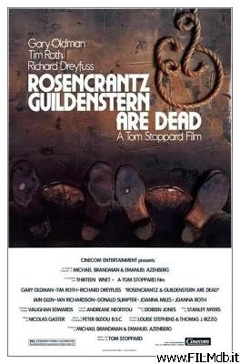 Affiche de film Rosencrantz et Guildenstern sont morts