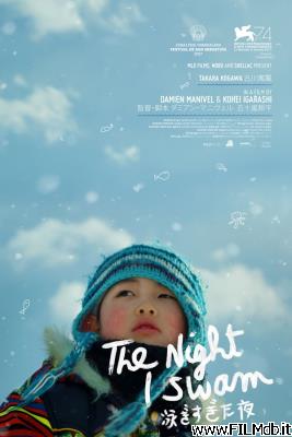 poster Cartel de la pelicula takara - la nuit où j'ai nagé