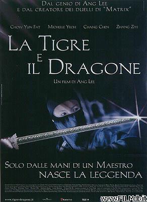 poster Affiche de film Crouchin Tiger, Hidden Dragon