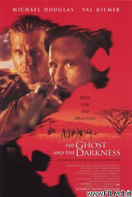 Poster of movie the gost and the darkness