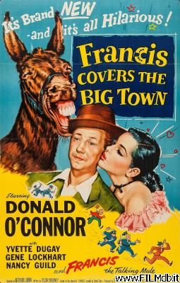 Poster of movie Francis Covers the Big Town