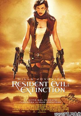 Cartel de la pelicula resident evil: extinction