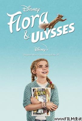poster Affiche de film Flora et Ulysse