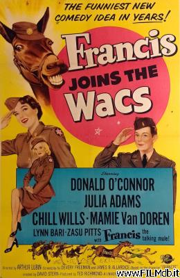 Poster of movie Francis Joins the WACS