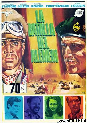 Locandina del film La battaglia di El Alamein