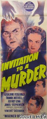 Cartel de la pelicula murder by invitation