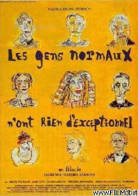 Affiche de film les gens normaux n'ont rien d'exceptionnel