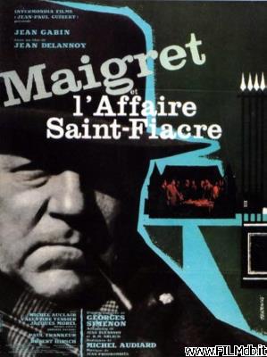 Locandina del film Maigret e il caso Saint-Fiacre
