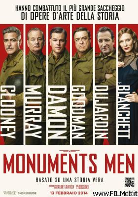 Affiche de film monuments men