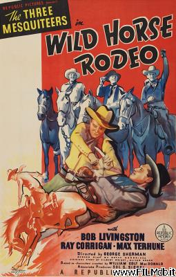 Cartel de la pelicula Wild Horse Rodeo