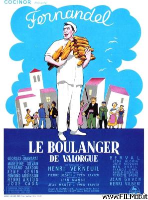 Affiche de film Le Boulanger de Valorgue