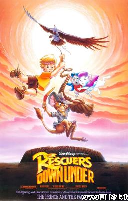 Poster of movie the rescuers down under