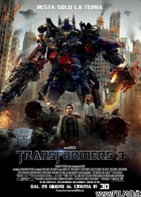 poster Locandina del film transformers 3