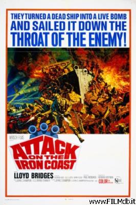 Affiche de film attacco alla costa di ferro