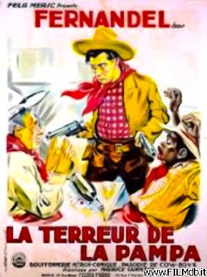 Poster of movie Le Terreur de la pampa [corto]