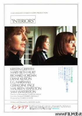 poster Locandina del film interiors