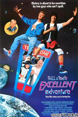 Poster of movie bill and ted's excellent adventure