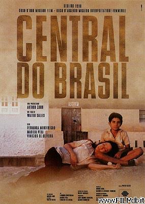 Cartel de la pelicula central do brasil
