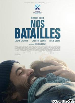 Affiche de film nos batailles